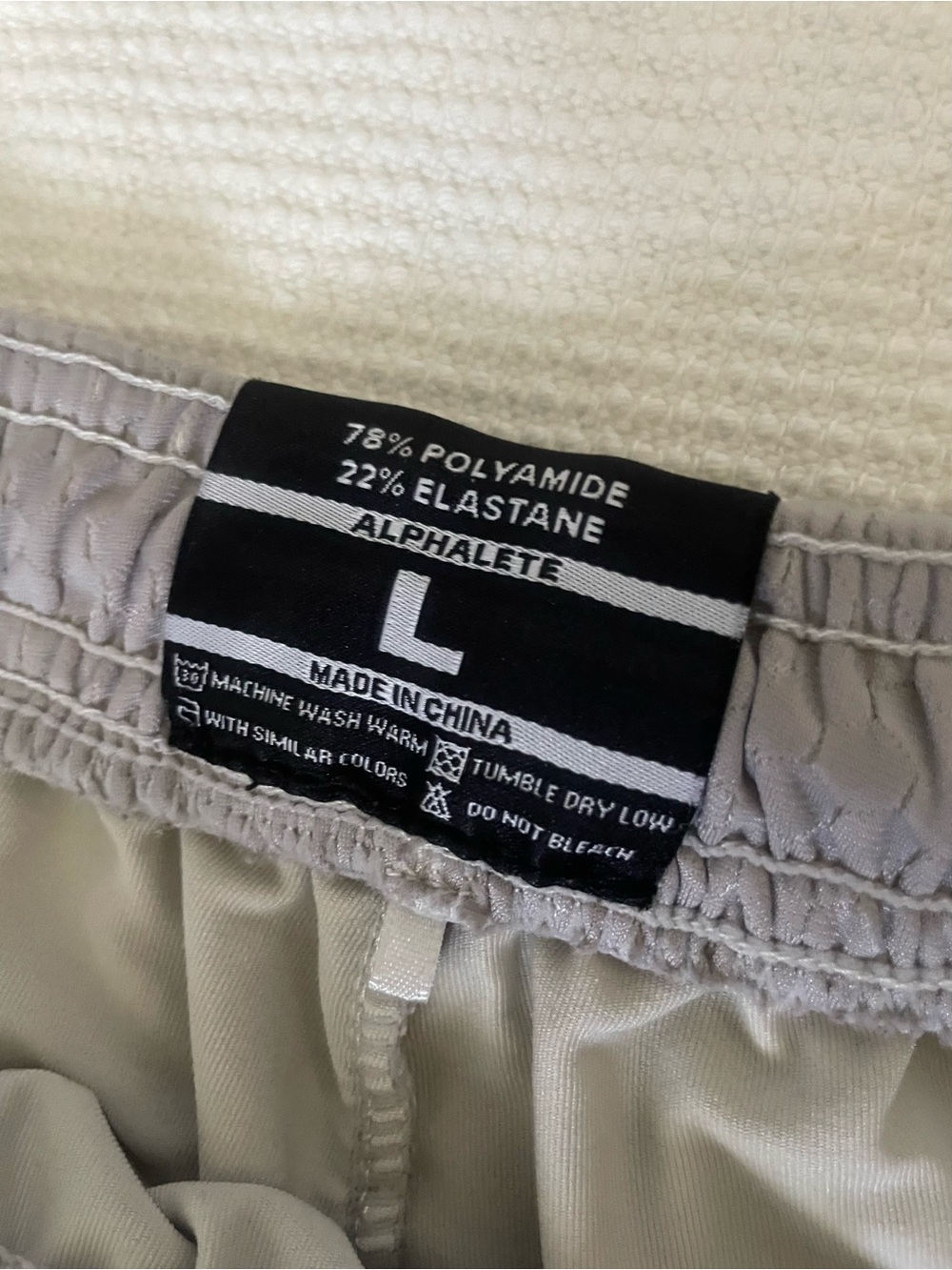 Alphalete shorts men large mesh gym athletic workout pockets - Picture 3 of 5